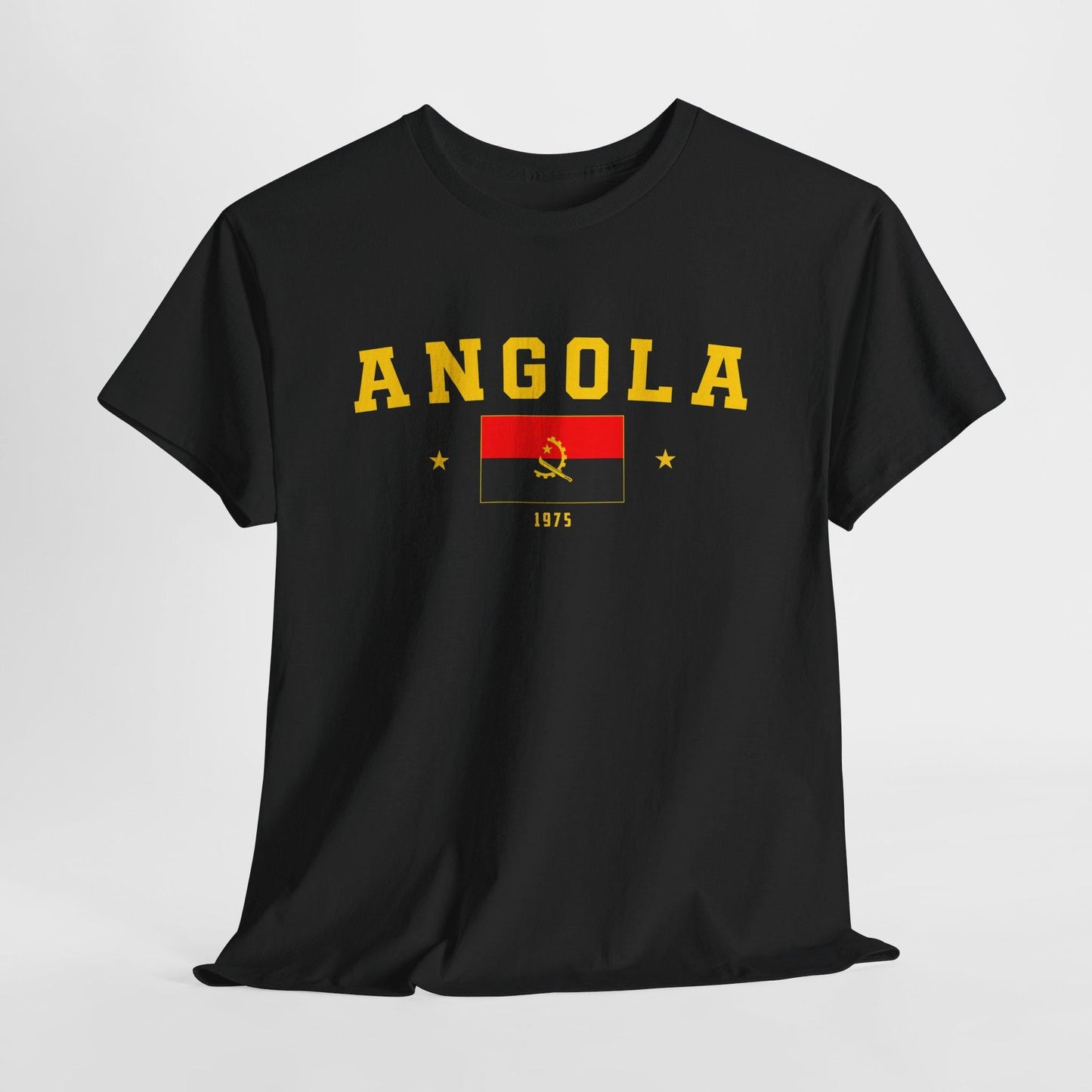 Angola Unisex T-Shirt, Angolan Flag T-Shirt, Her & Him Gift, Summer Vibes, Traveler shirt