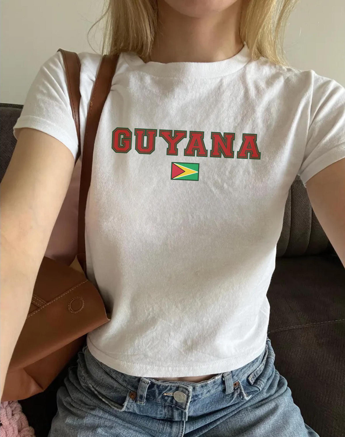 Guyana Women's Baby Tee