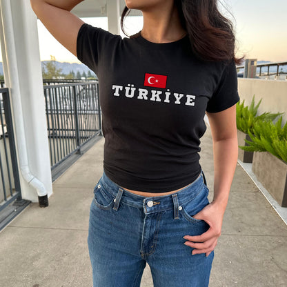 Türkiye Women's Baby Tee