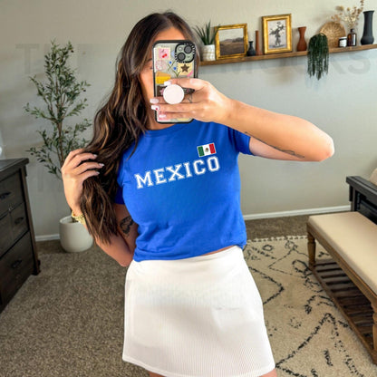 Mexico Women's Baby Tee