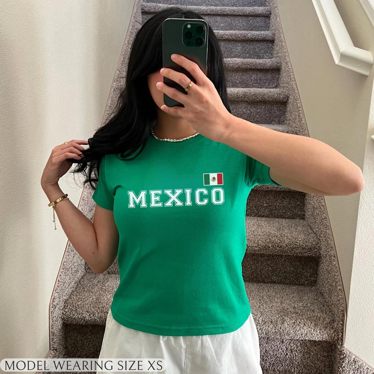Mexico Women's Baby Tee