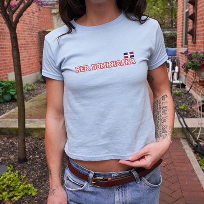 Dominican Republic Women's Baby Tee