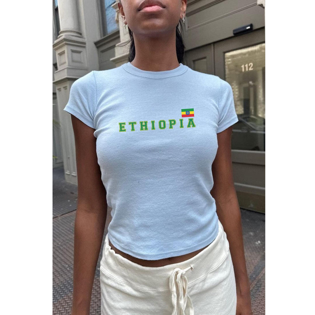Ethiopia Women's Baby Tee