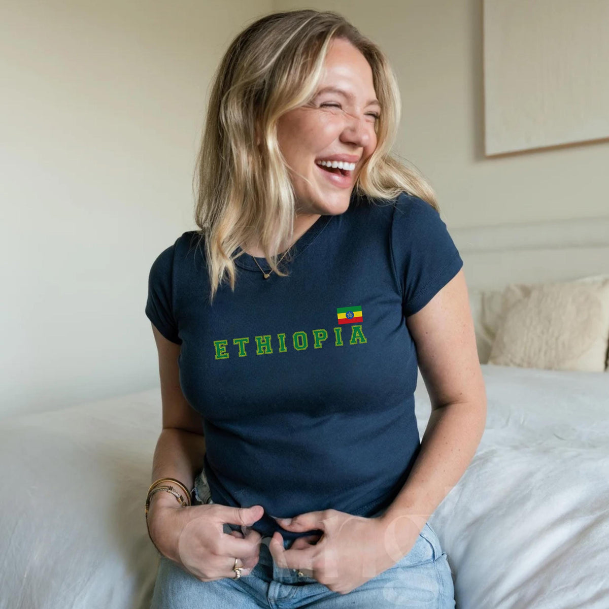 Ethiopia Women's Baby Tee