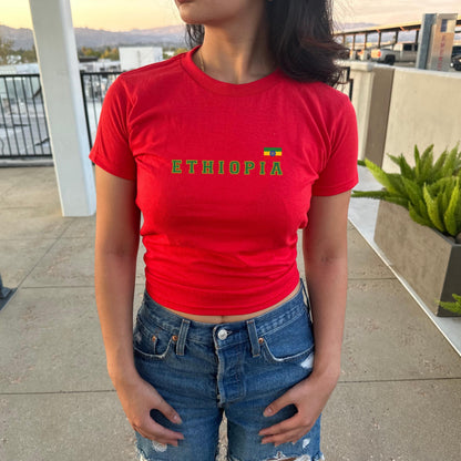 Ethiopia Women's Baby Tee