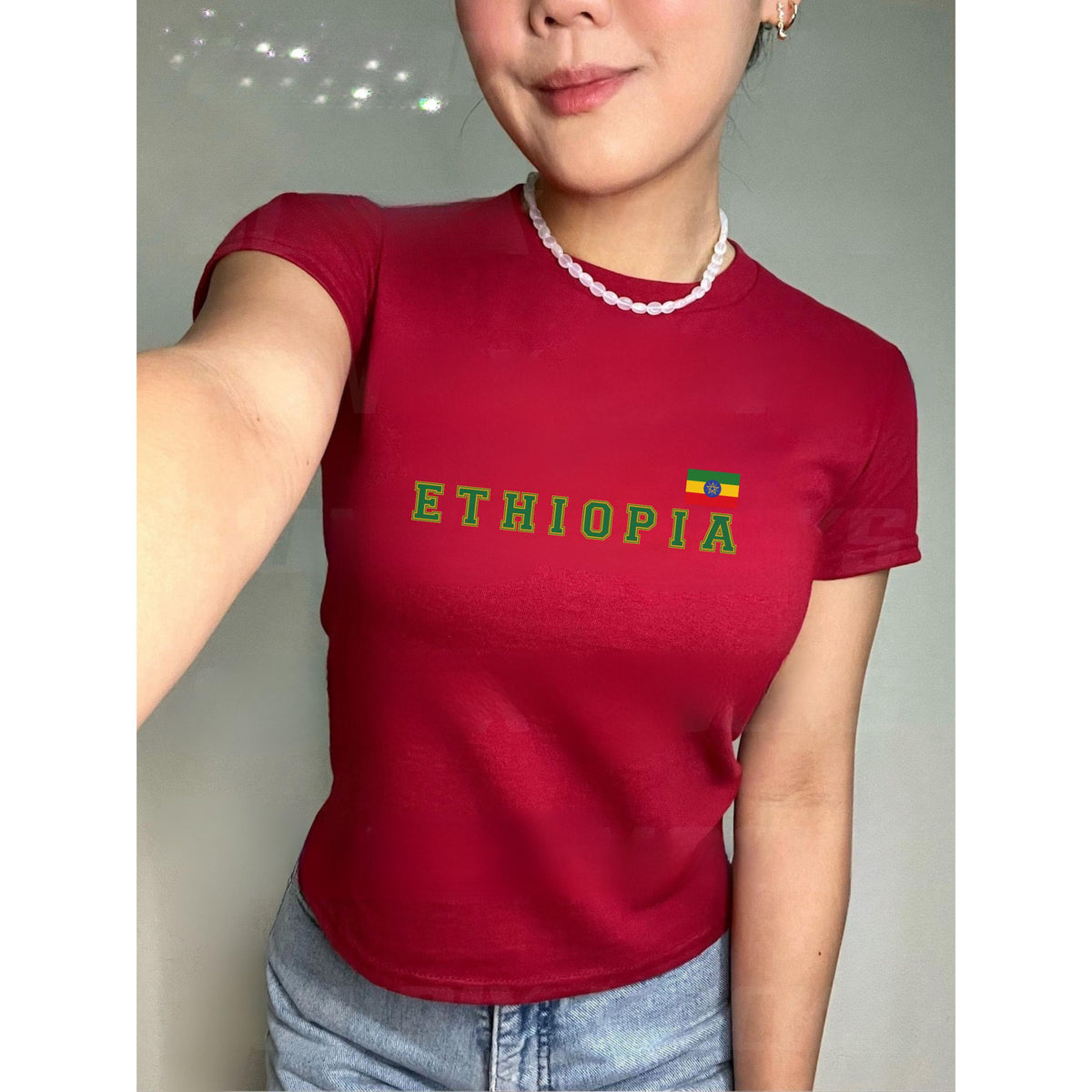 Ethiopia Women's Baby Tee