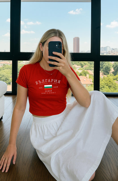 Bulgaria Baby Tee