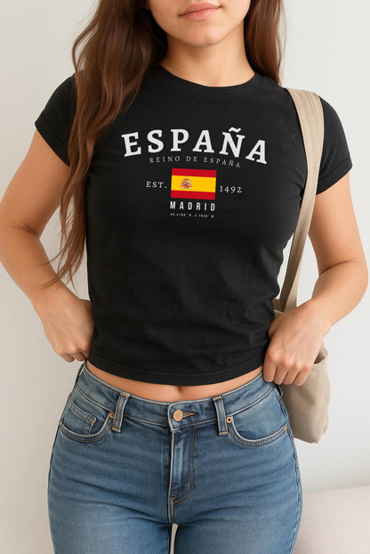 Spain Baby Tee