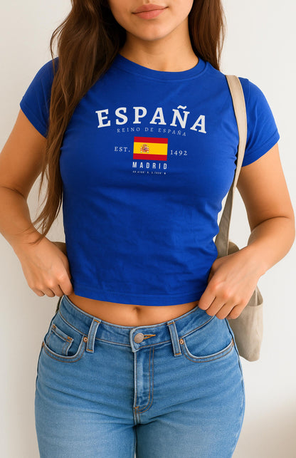 Spain Baby Tee