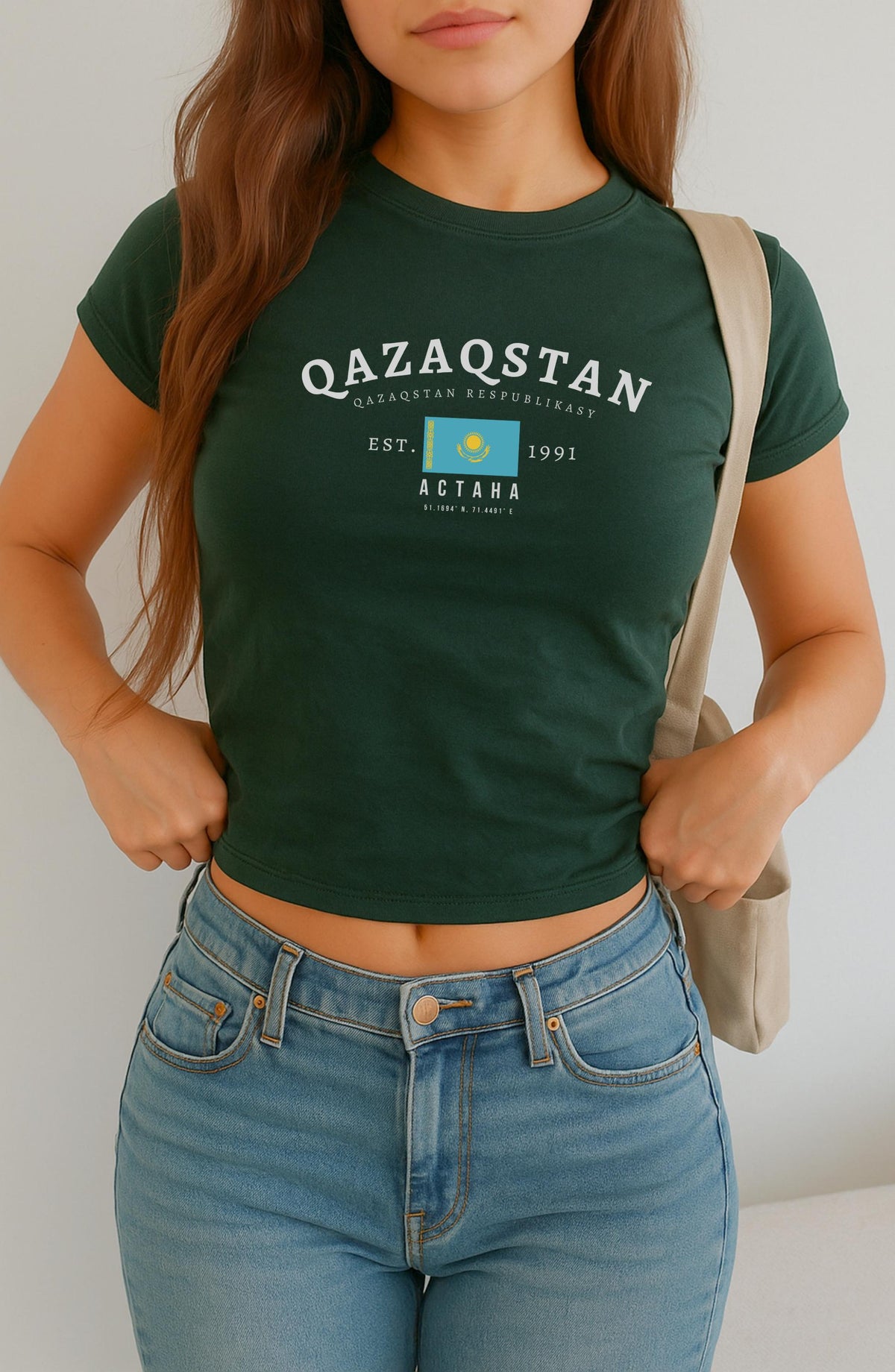 Kazakhstan Baby Tee
