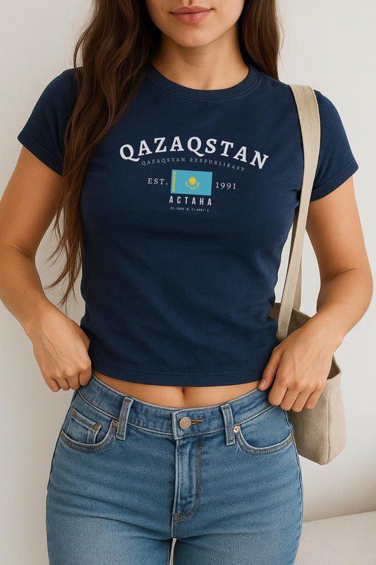 Kazakhstan Baby Tee