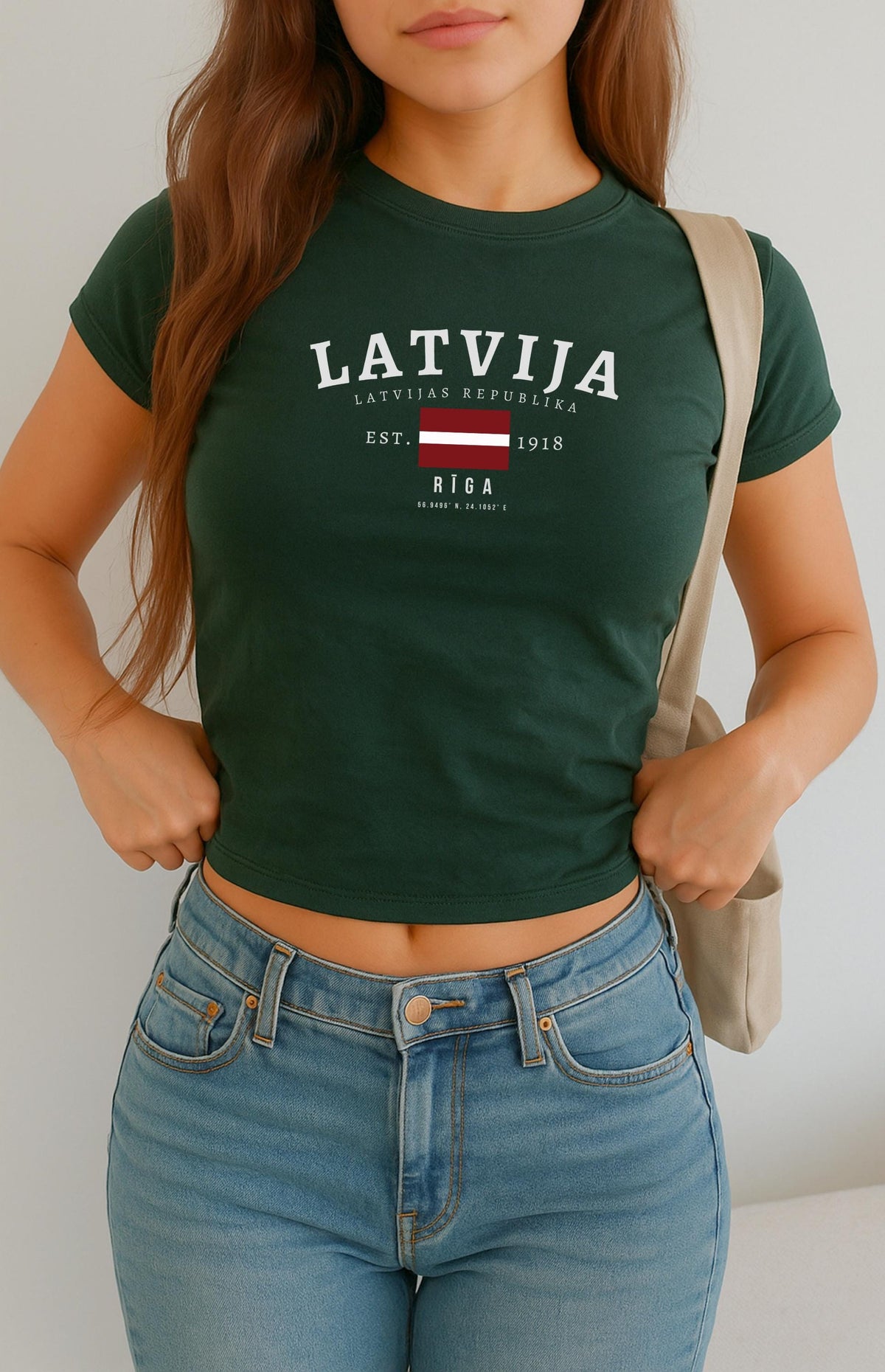 Latvia Baby Tee