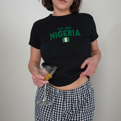 Nigeria Baby Tee