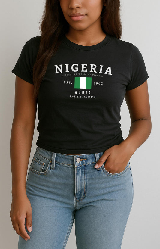 Nigeria Baby Tee