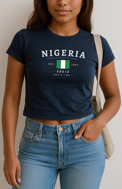 Nigeria Baby Tee