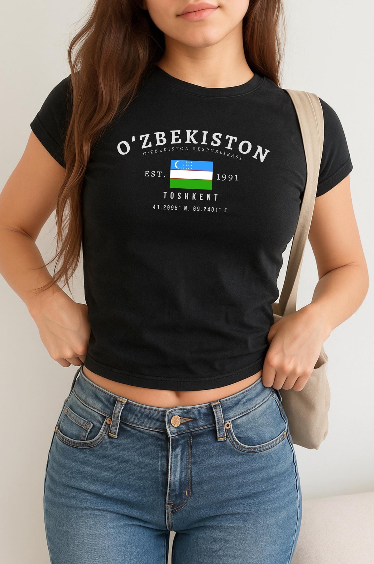 Uzbekistan Baby Tee