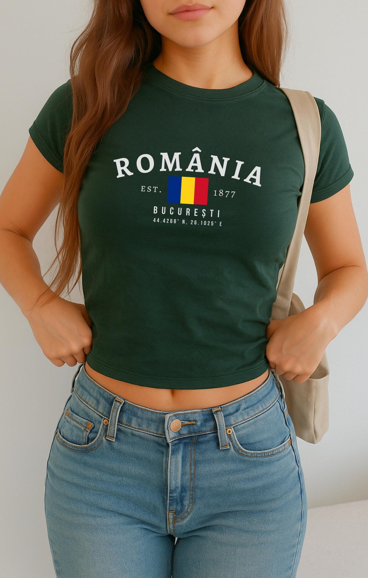 Romania Baby Tee