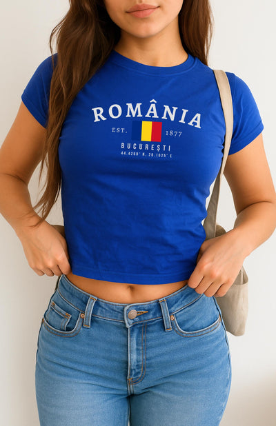 Romania Baby Tee
