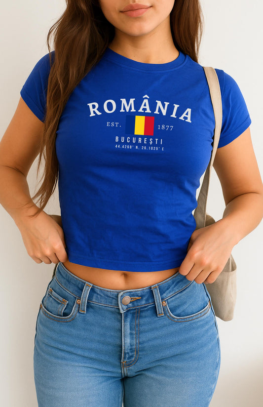 Romania Baby Tee