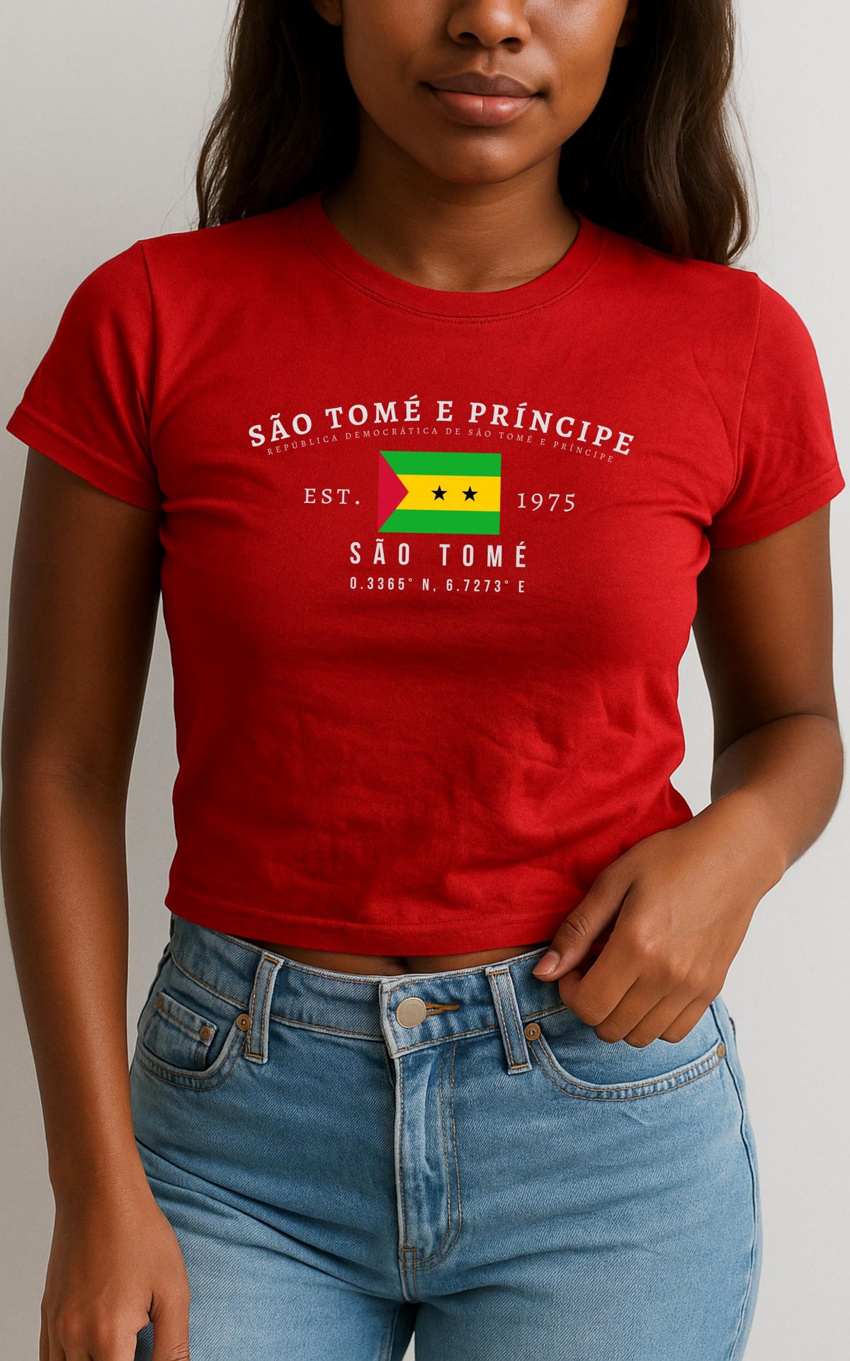 São Tomé Baby Tee