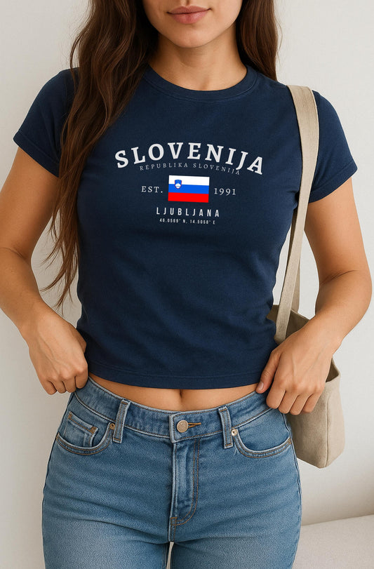 Slovenia Baby Tee