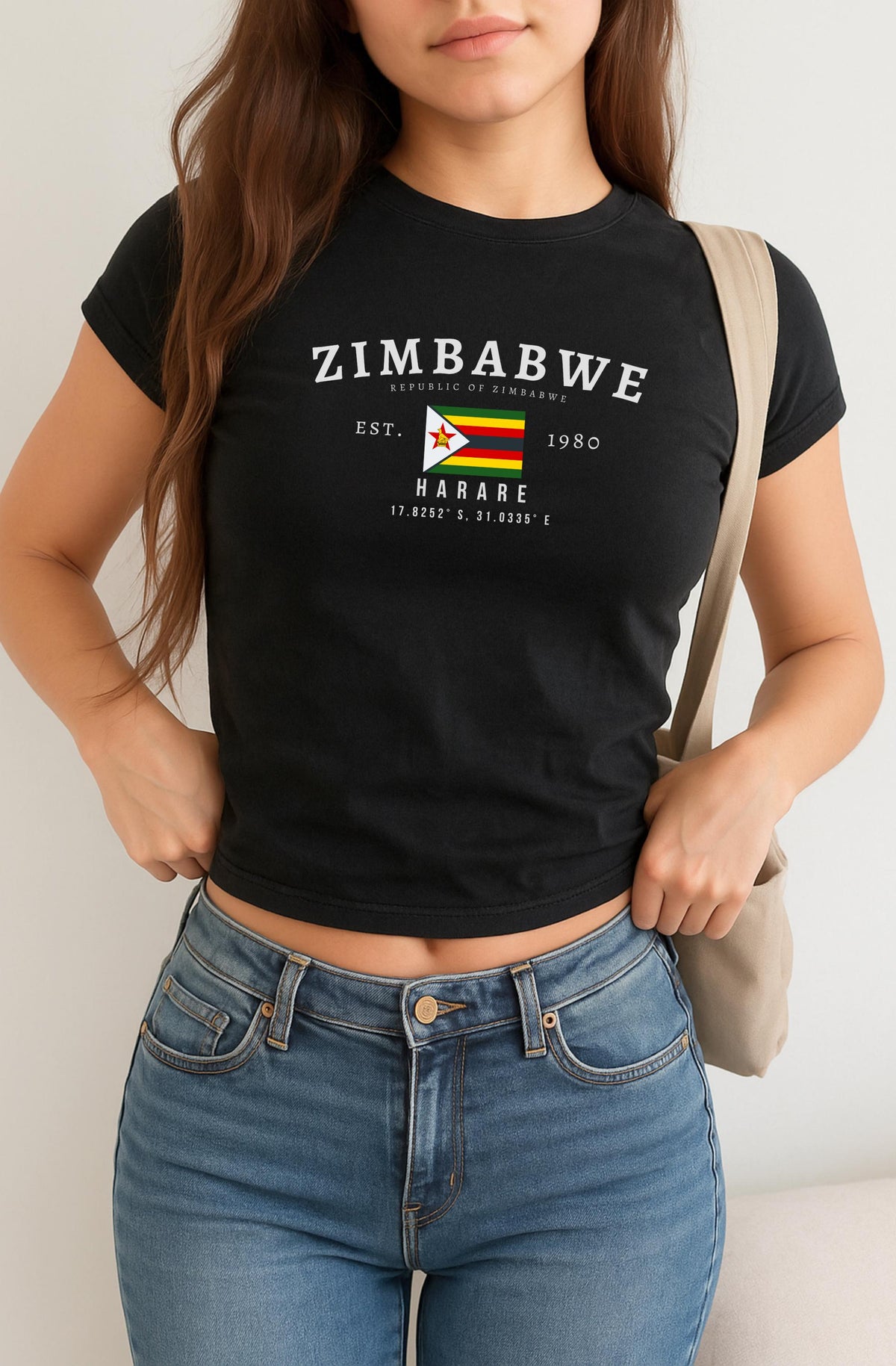 Zimbabwe Baby Tee