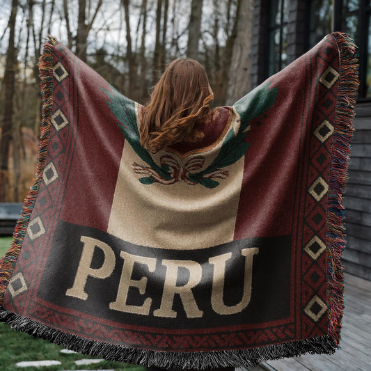 Peru Blanket - Peruvian Wall Art Gift