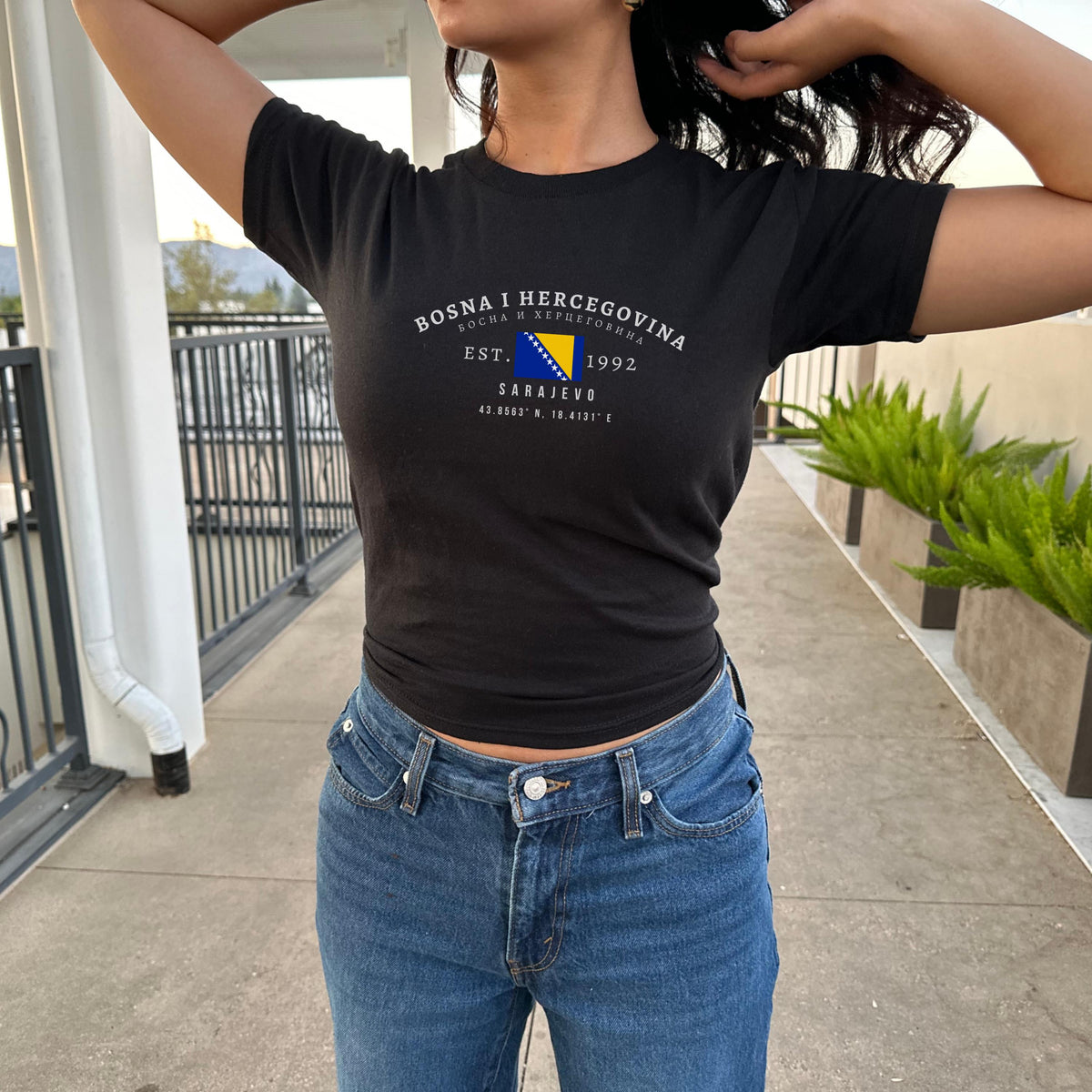Bosnia Baby Tee