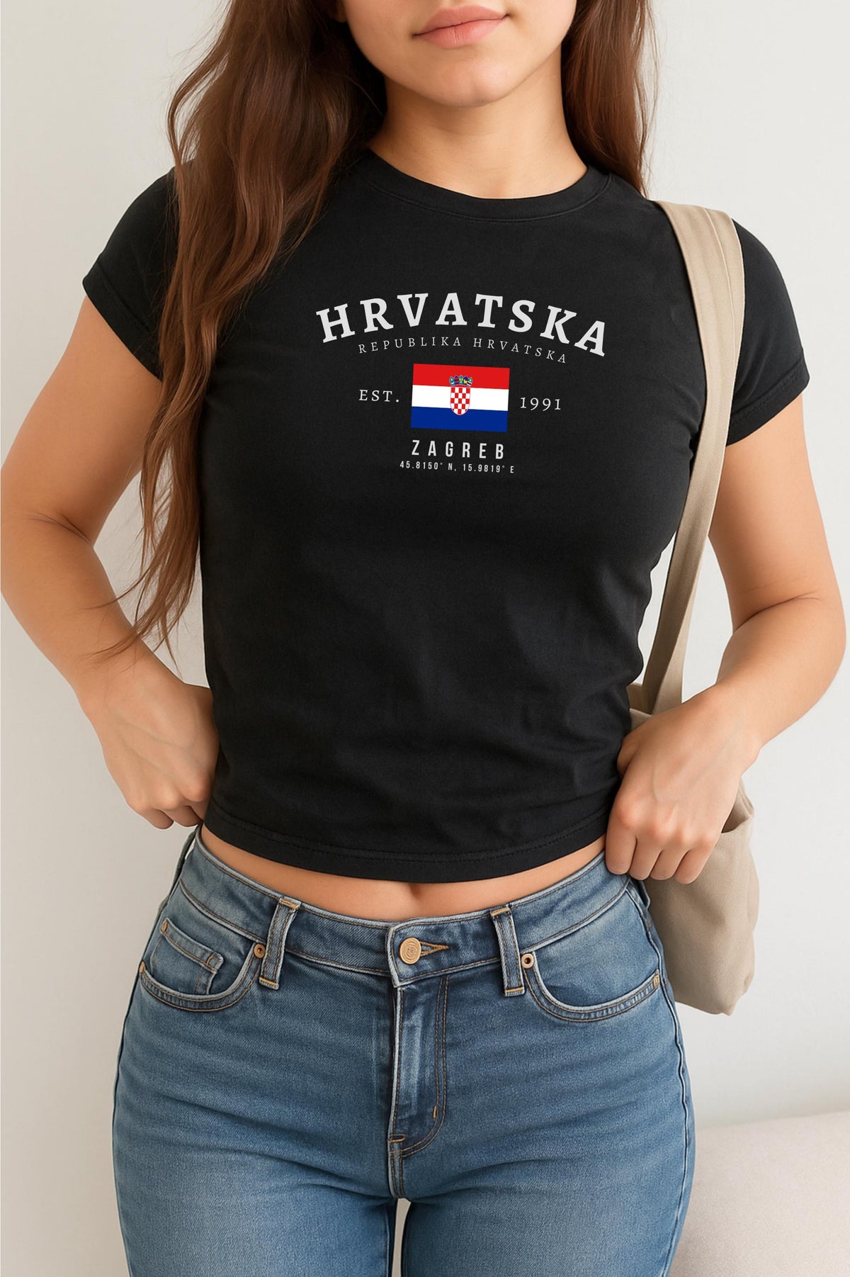 Croatia Baby Tee