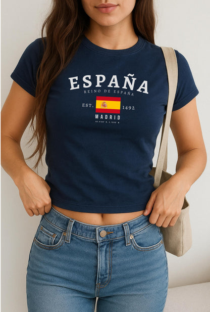 Spain Baby Tee