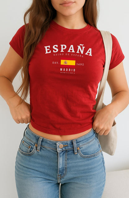 Spain Baby Tee