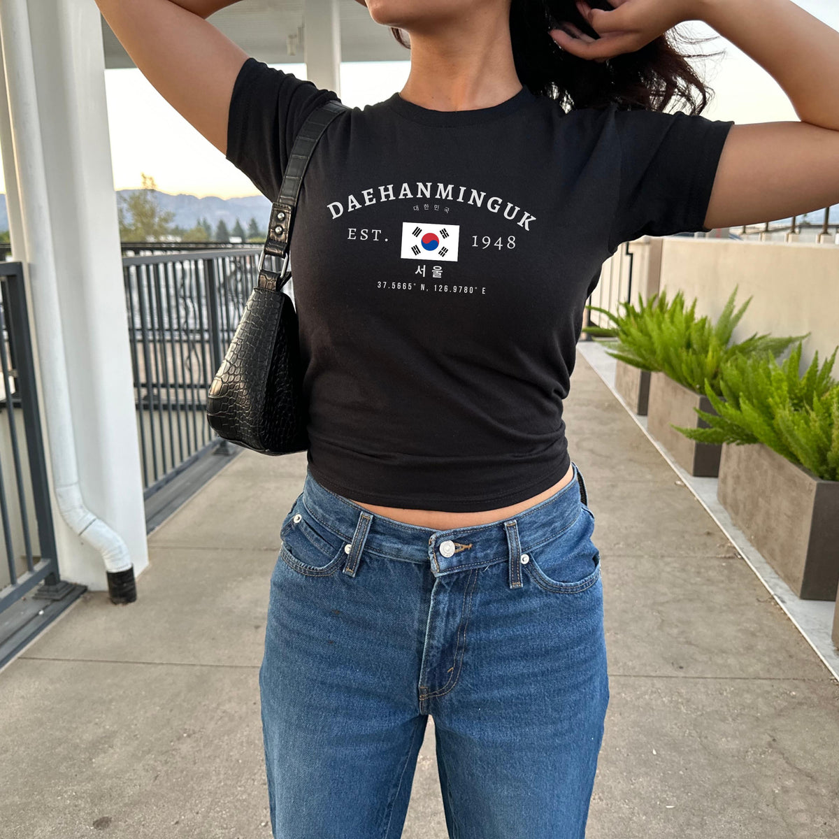 South Korea Baby Tee