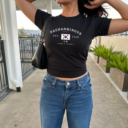 South Korea Baby Tee