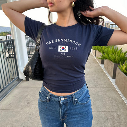 South Korea Baby Tee