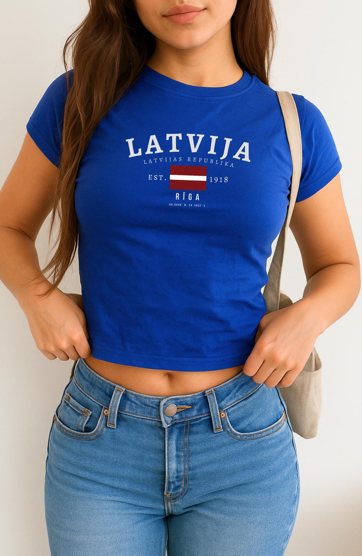Latvia Baby Tee