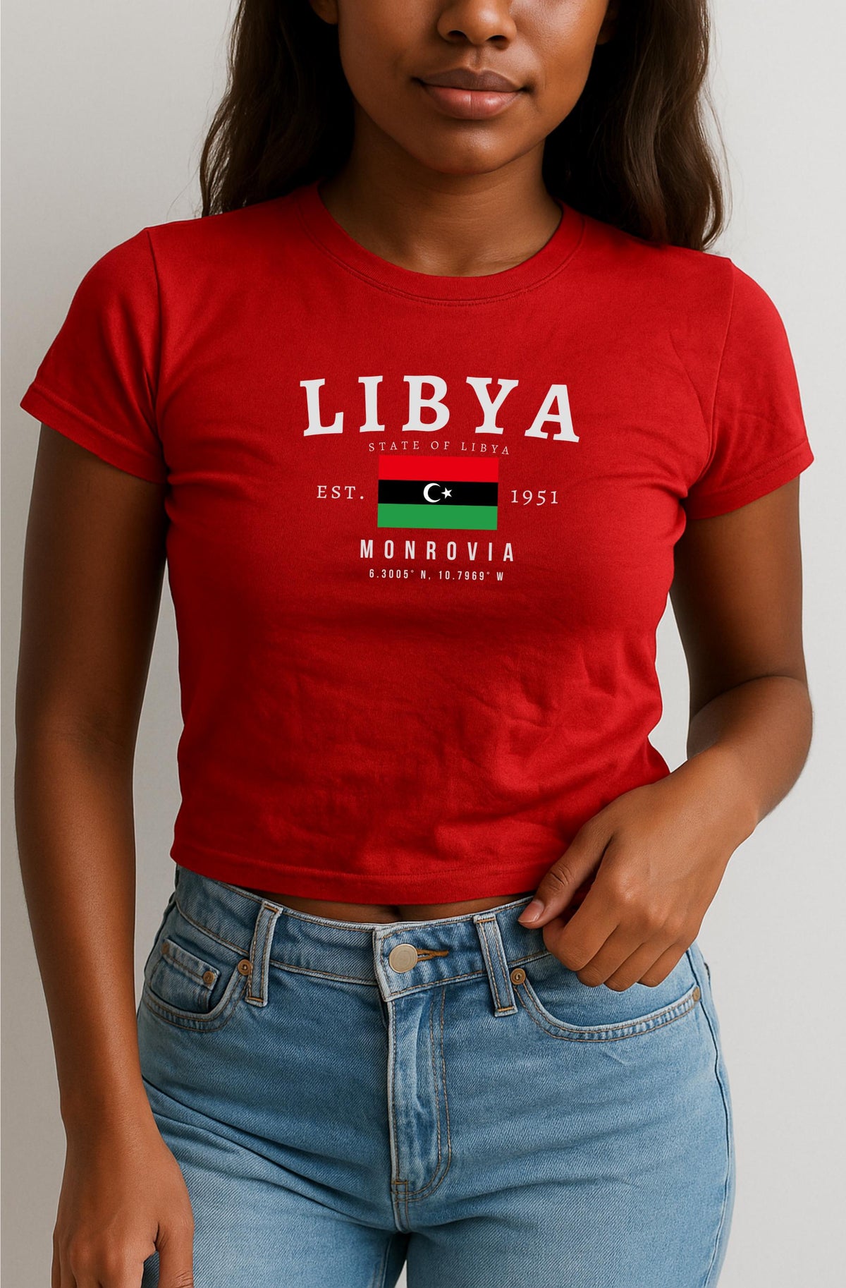 Libya Baby Tee