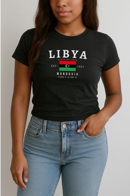 Libya Baby Tee