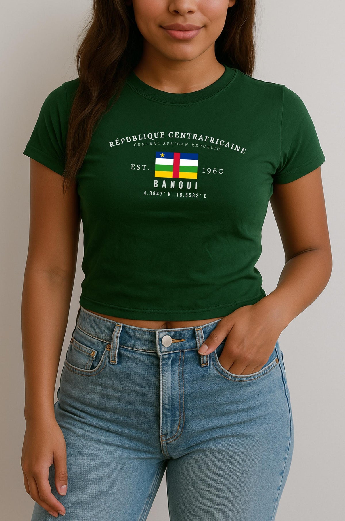 Central African Republic Baby Tee