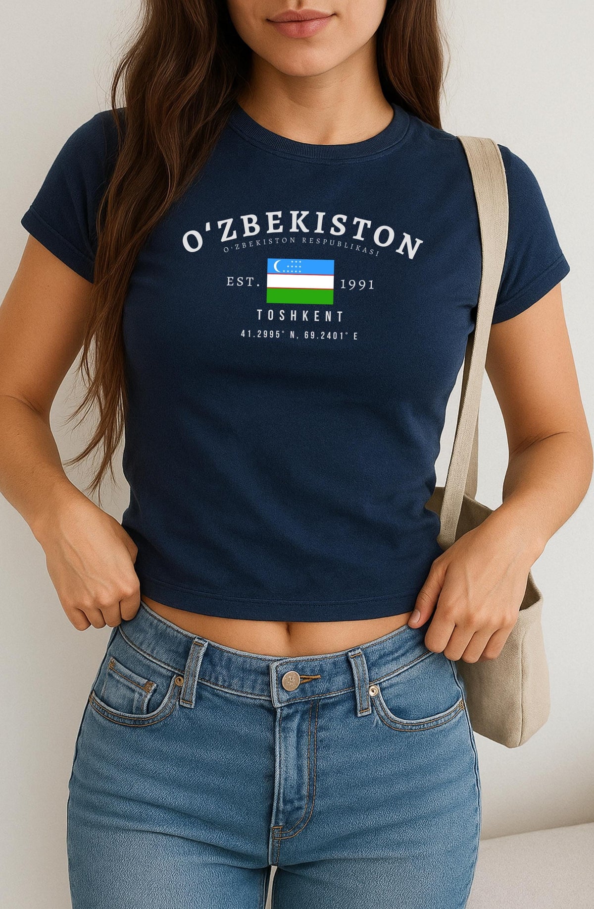 Uzbekistan Baby Tee