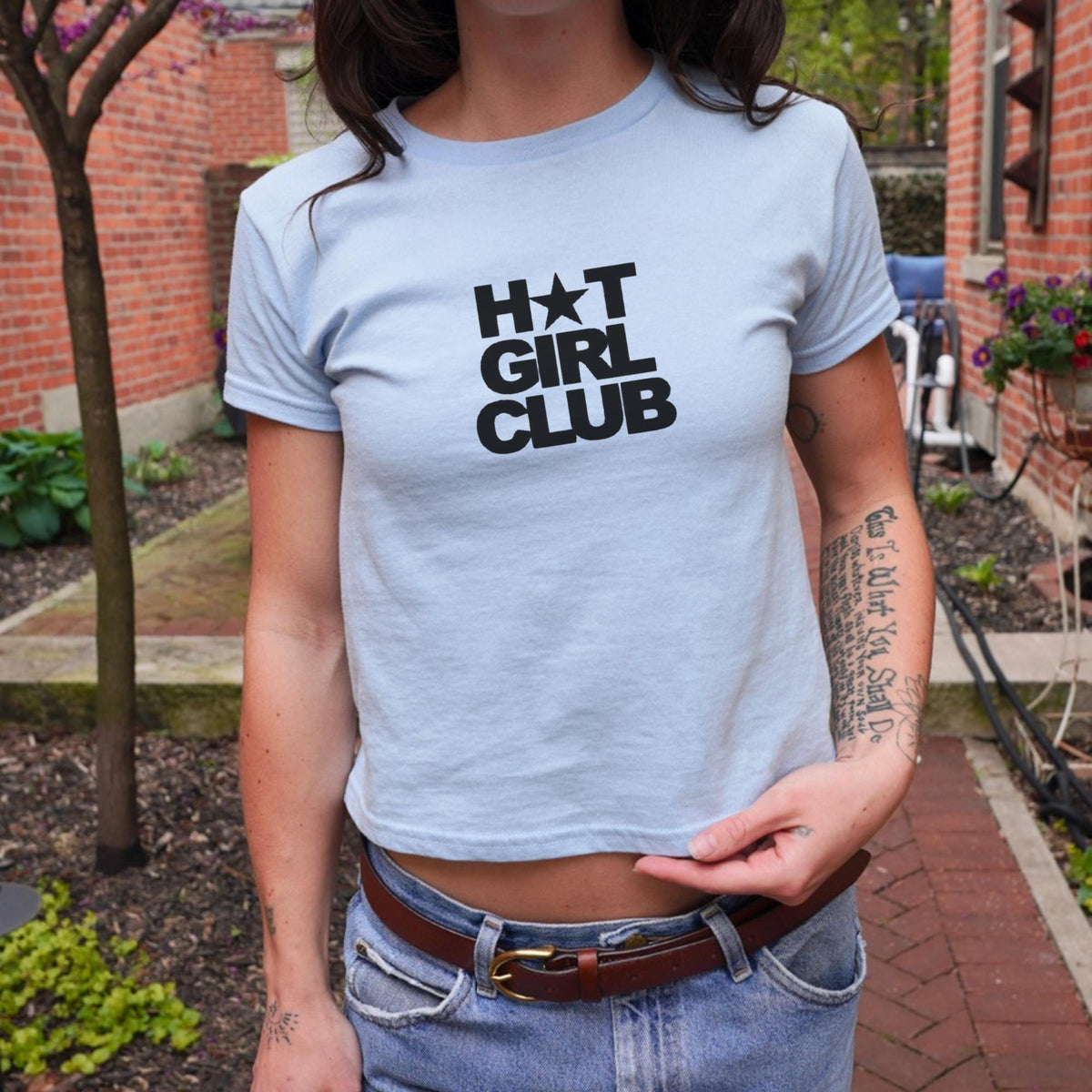 Hot Girl Club Baby Tee