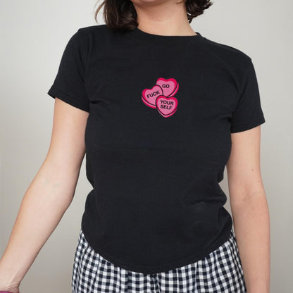 Go F Yourself Womens Baby Tee