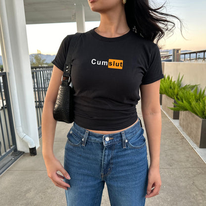 Cumslut Baby Tee