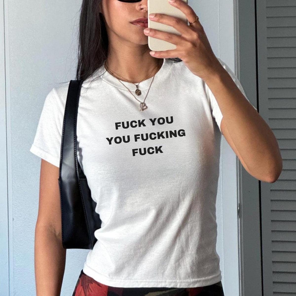 Fuck You Fucking Fuck Womens Baby Tee