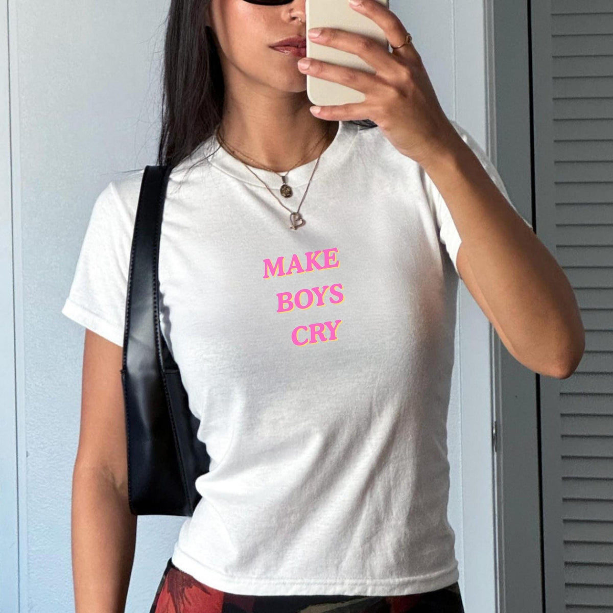 Make Boys Cry Baby tee