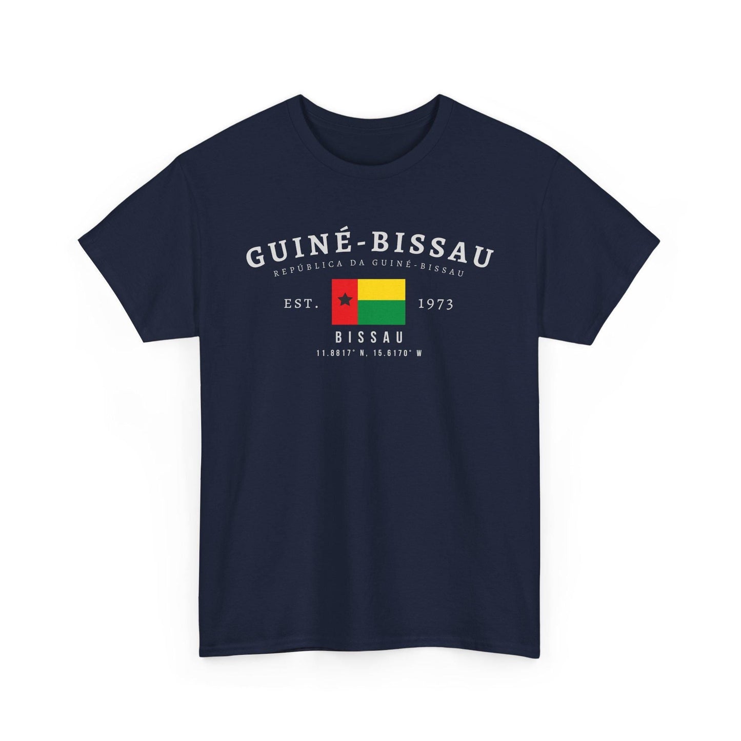 Guinea-Bissau Unisex T-Shirt, Flag Tee, Vintage Bissau Shirt, West African Streetwear Tee, Oversized Bissau Pride Tee