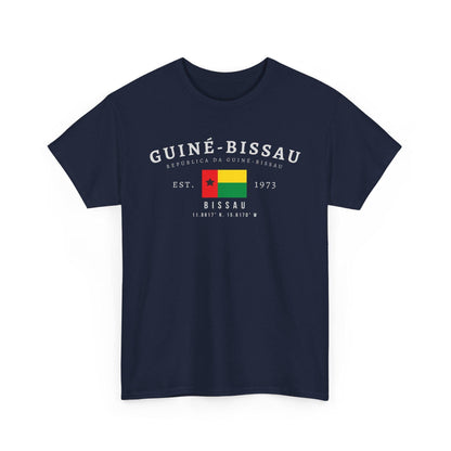 Guinea-Bissau Unisex T-Shirt, Flag Tee, Vintage Bissau Shirt, West African Streetwear Tee, Oversized Bissau Pride Tee
