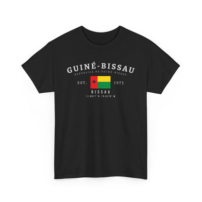 Guinea-Bissau Unisex T-Shirt, Flag Tee, Vintage Bissau Shirt, West African Streetwear Tee, Oversized Bissau Pride Tee
