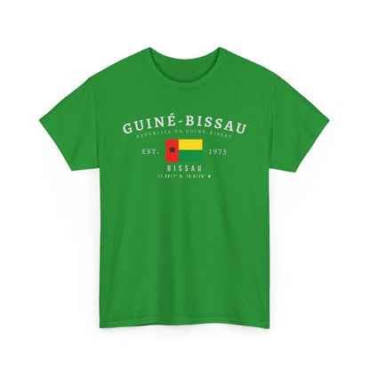 Guinea-Bissau Unisex T-Shirt, Flag Tee, Vintage Bissau Shirt, West African Streetwear Tee, Oversized Bissau Pride Tee