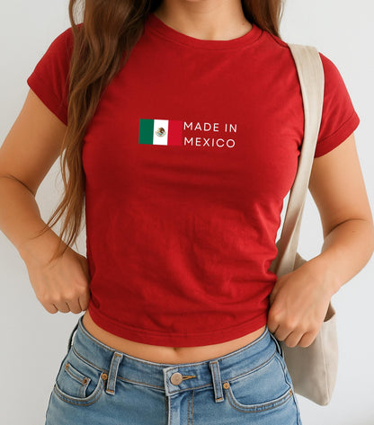 Mexico Women's Baby Tee