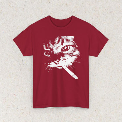 Cat Funny Meme Shirt, Funny Cat Meme T-shirt Gift for Woman Shirt Trendy Summer Clothes Ironic T-shirt Silly Stupid Cat Tee